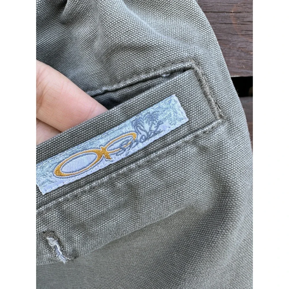 Ocean Pacific Op Vintage Logo Brown Skater Shorts‎ Cotton Elastic Waist *Sz M